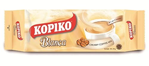 Kopiko Blanca White Coffee – Smooth, Creamy 3-in-1 Instant Coffee